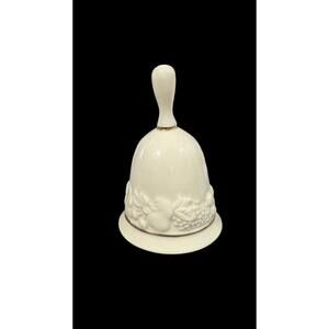 LENOX IVORY w/Gold Trim FRUITS OF LIFE BELL  Decorative Collectible